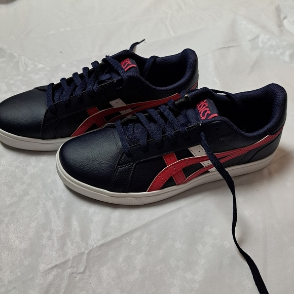 ASICS Women's Navy and Pink Sneakers - Picture 10 of 10